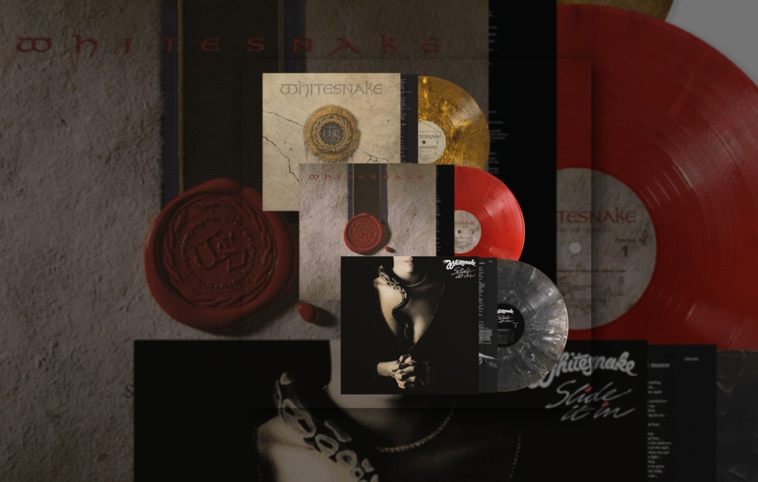Whitesnake Classics Slide It In, Whitesnake, and Slip of the Tongue Return to Vinyl